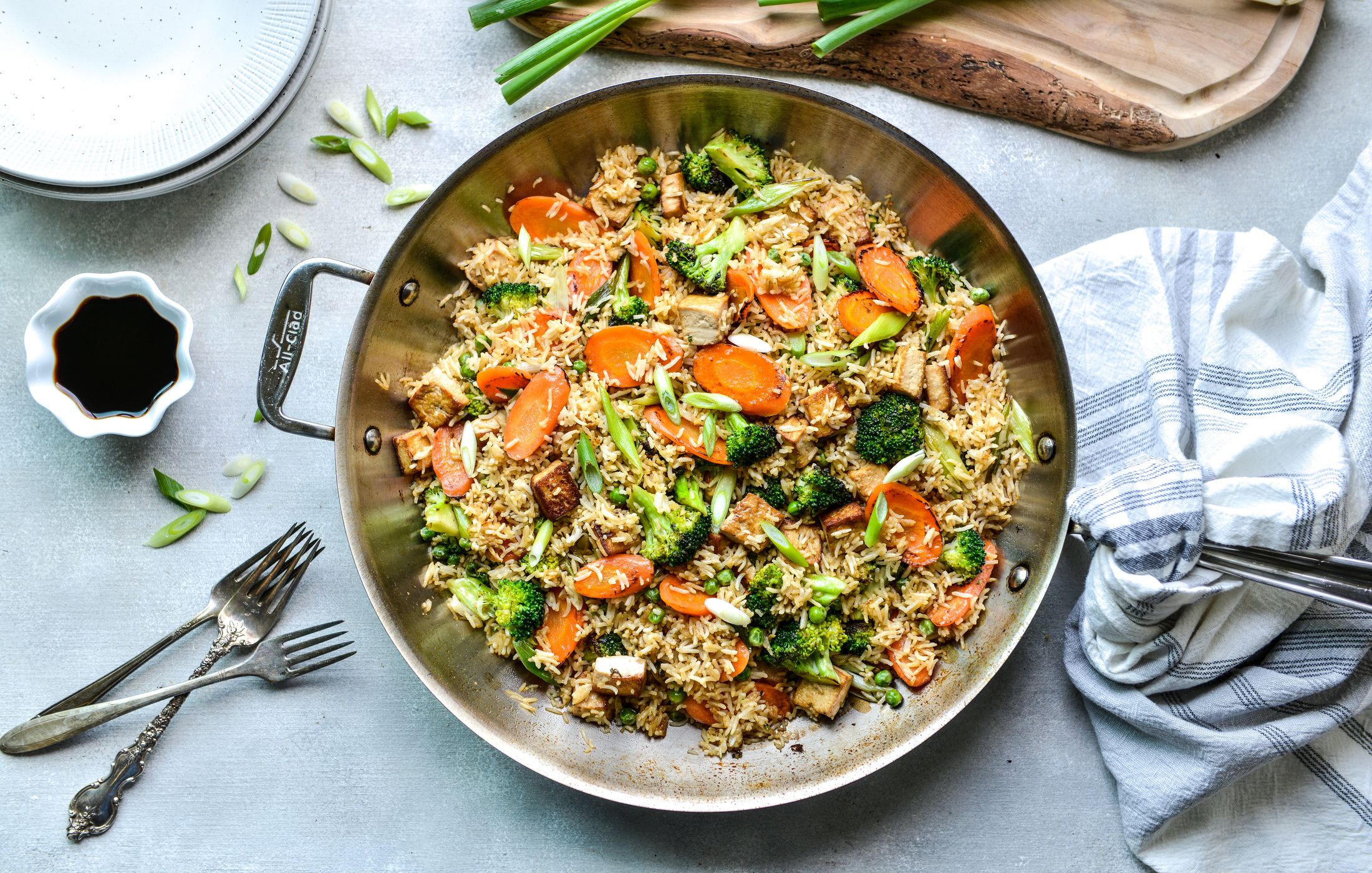 TofuVegetable Fried Rice Nourishing Meals®